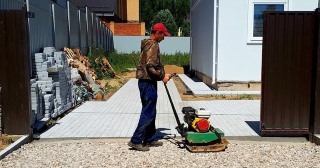Устройство въезда на участок Слободской, цена от 50363 руб.